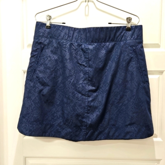 ORVIS NAVY BLUE ATHLETIC SKIRT SKORT MESH SHORTS WOMEN LARGE TENNIS PICKLEBALL - Picture 2 of 14